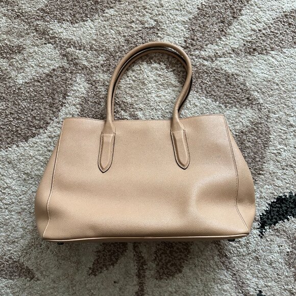 COACH Bailey Carryall Shoulder Bag with Black Coach Heart Keychain - Picture 3 of 8